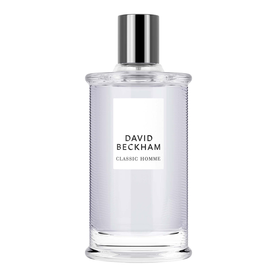 Beckham Classic Homme bottle front view for everyday confidence.