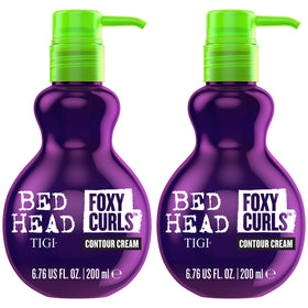 Bed Head Foxy Curls contour cream bottle for lightweight curl definition and frizz control.