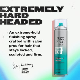 Bed Head Hard Head nozzle close-up for instant-dry styling control.