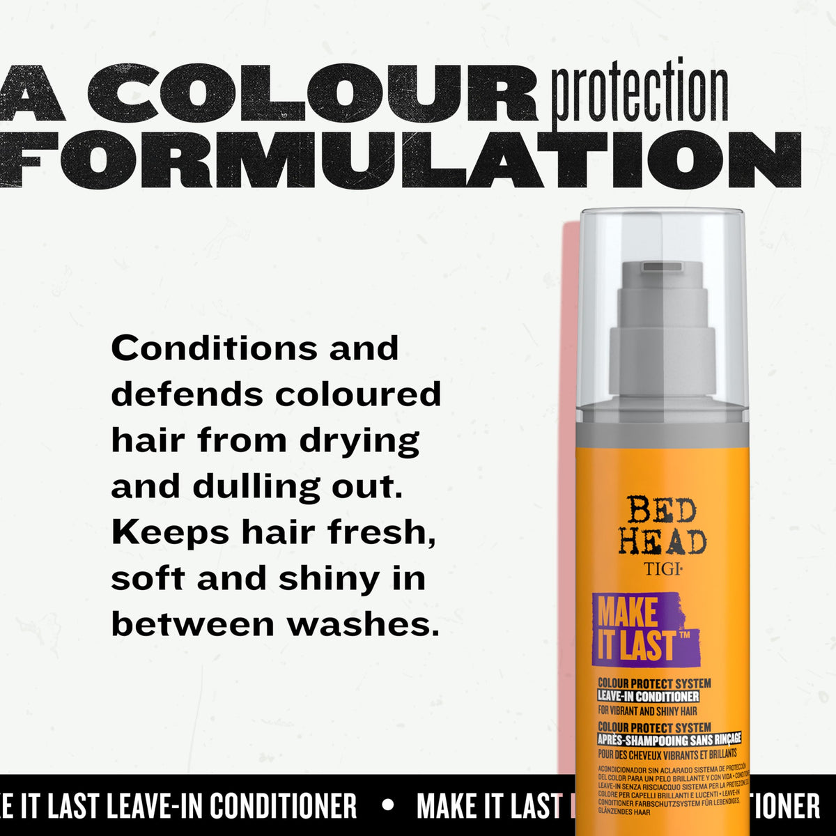 TIGI Bed Head Make It Last glycerin hydrates hair from within