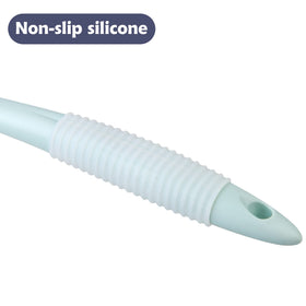 BEDELITE back brush supports both wet cleansing and dry brushing routines.