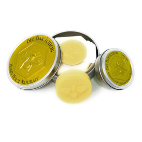 Bee Bar Vanilla duo packaging shows home and travel sizes for convenient moisture.