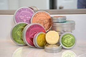 Travel-friendly Bee Bar Vanilla fits bags for on-the-go hydration.