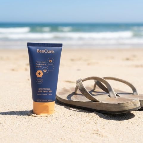 BeeCure sensitive-skin-packaging showcases clean, steroid-free formulation.