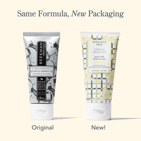 Beekman 1802 Hand Cream packaging with citrus-vanilla scent