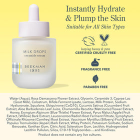 Beekman 1802 Daily routine guide with morning and night use