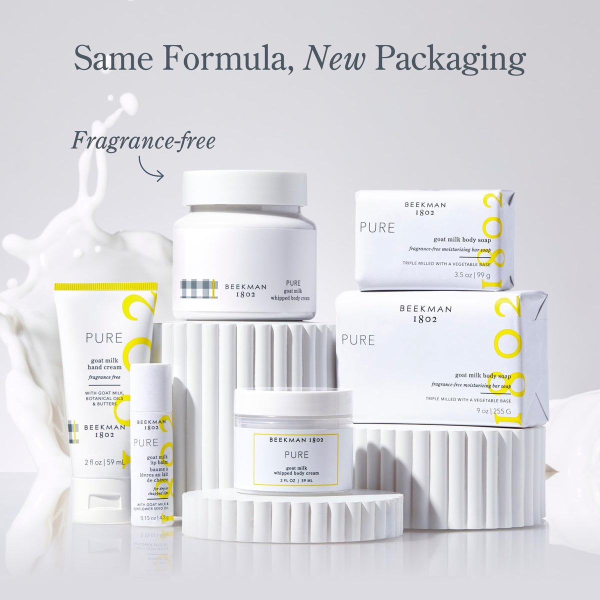 Using Beekman 1802 Face Wipes for gentle makeup removal