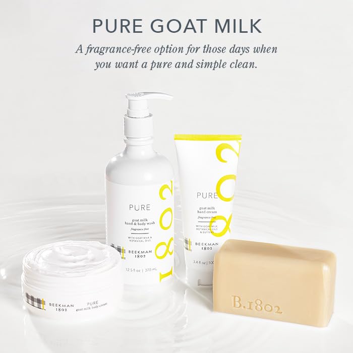 Clinically Kind Beekman 1802 line signals cruelty-free, skin-friendly cleansing