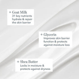 Beekman 1802 goat milk ingredients visual highlights vitamins and minerals