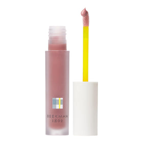 Beekman 1802 Oh Mega Milk Lip Oil fragrance-free packaging for travel-friendly hydration