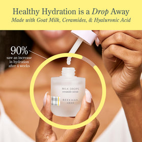 Beekman 1802 Milk Drops Serum absorbed quickly; non-greasy finish