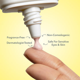 Beekman 1802 Solar Milk SPF 40 pink tint blends to a sheer finish.