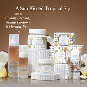Beekman 1802 coconut cream packaging highlighting clean formula and gentle fragrance