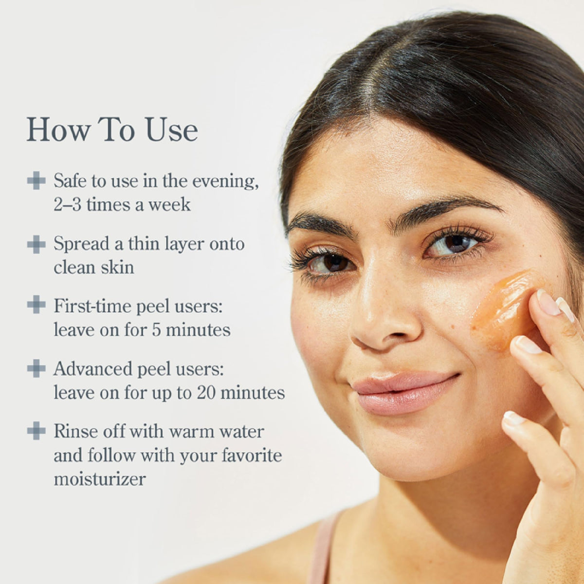 Beekman 1802 Potato Peel ingredients vector highlights lactic, lactobionic, and glycolic acids.