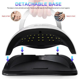 BEENLE 320W nail lamp durable build designed for home and pro use