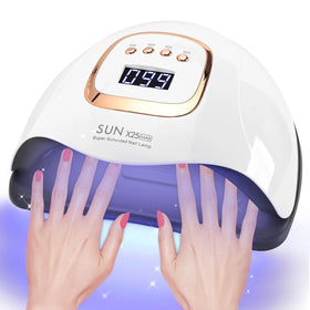 Beenle 380W UV LED Nail Lamp front view with auto sensor for hands-free curing