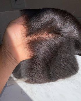 BEEOS 13x4 natural black hair texture for everyday wear.