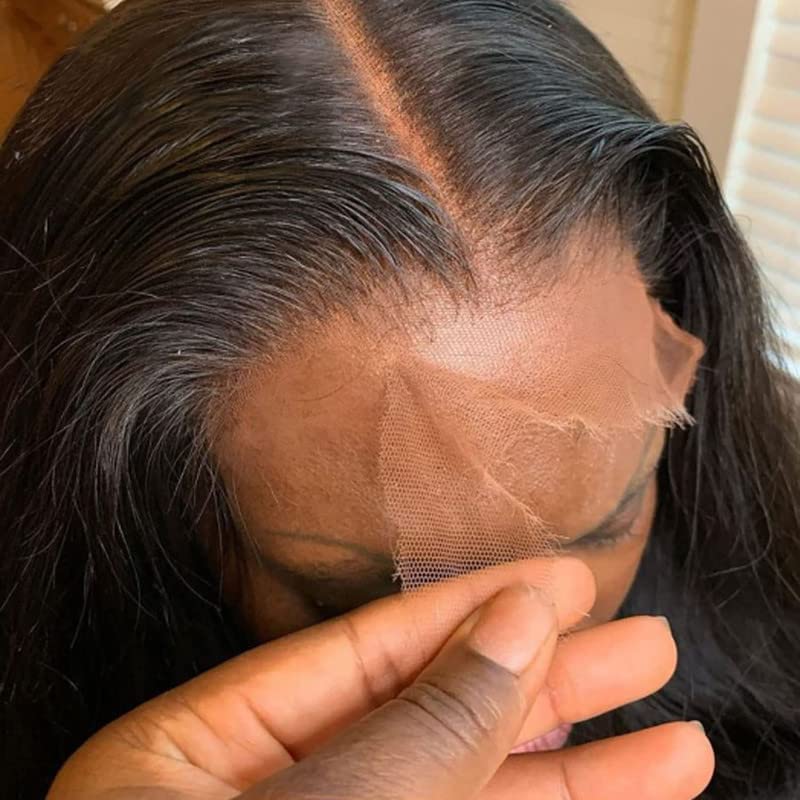 BEEOS 5x5 HD lace closure with body wave 18in blends naturally.
