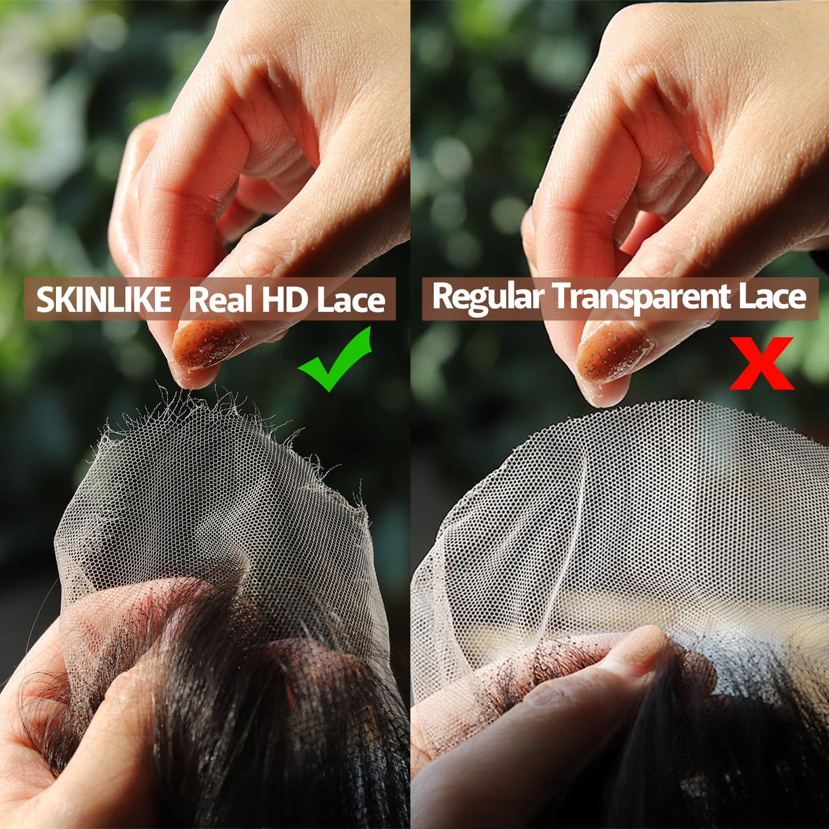 BEEOS natural color 22-inch closure ready for easy quick installation.