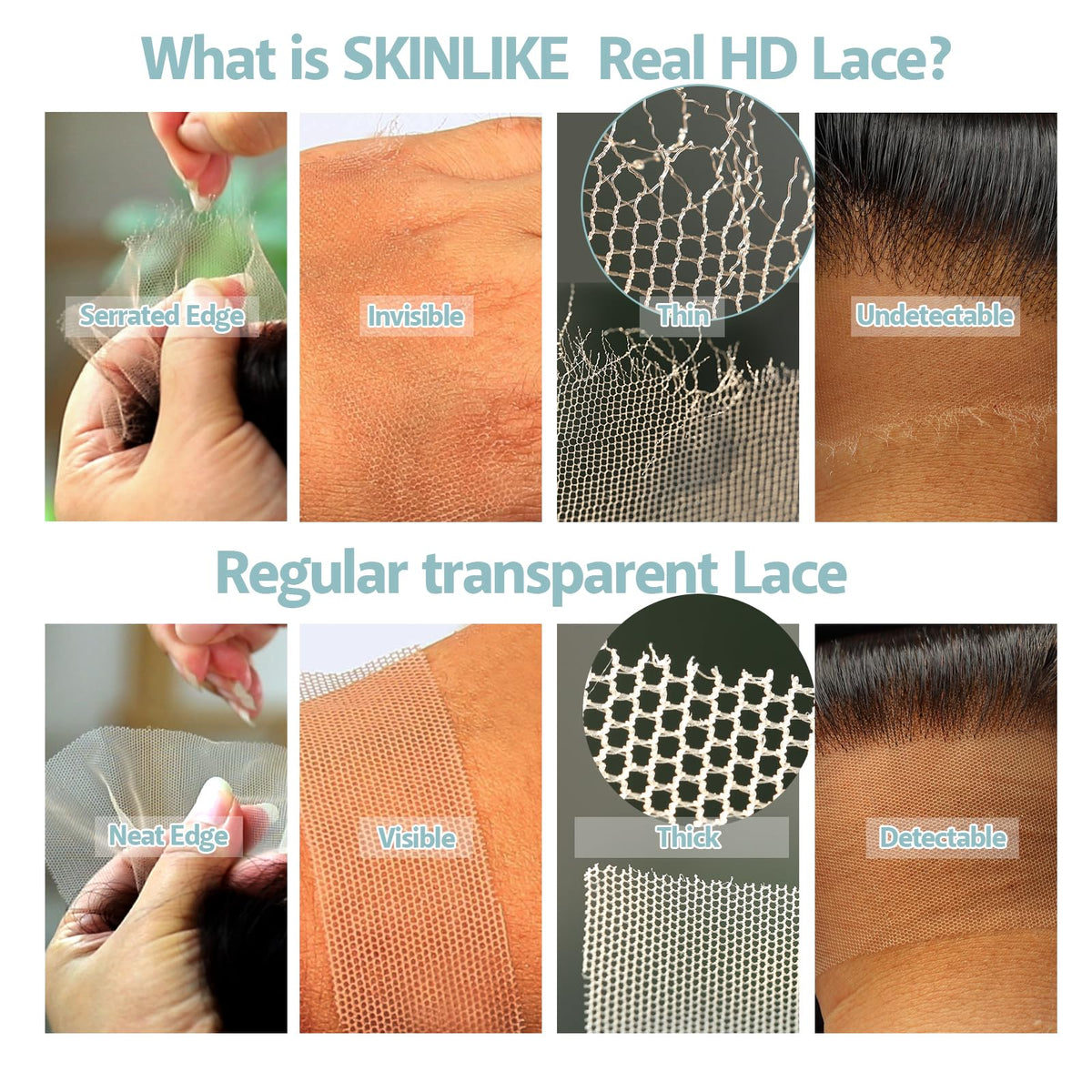 BEEOS ultra-thin lace 0.10mm for light, comfortable wear.