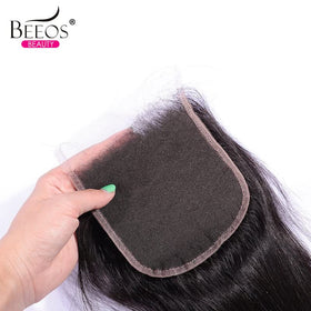 BEEOS virgin Brazilian hair 20 inch for versatile styling.