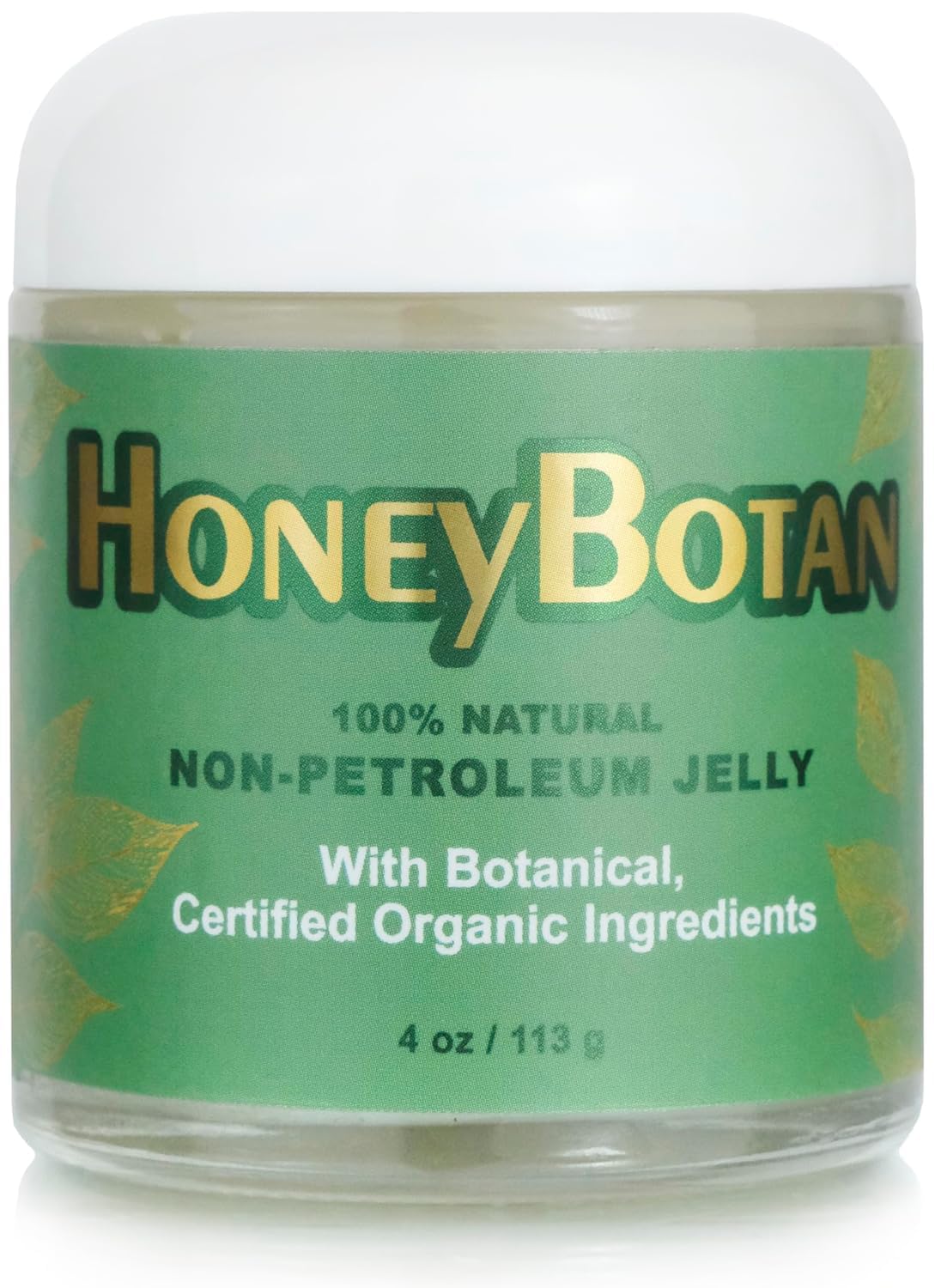 Beesaluxe HoneyBotan front jar for everyday moisture with a petroleum-free formula