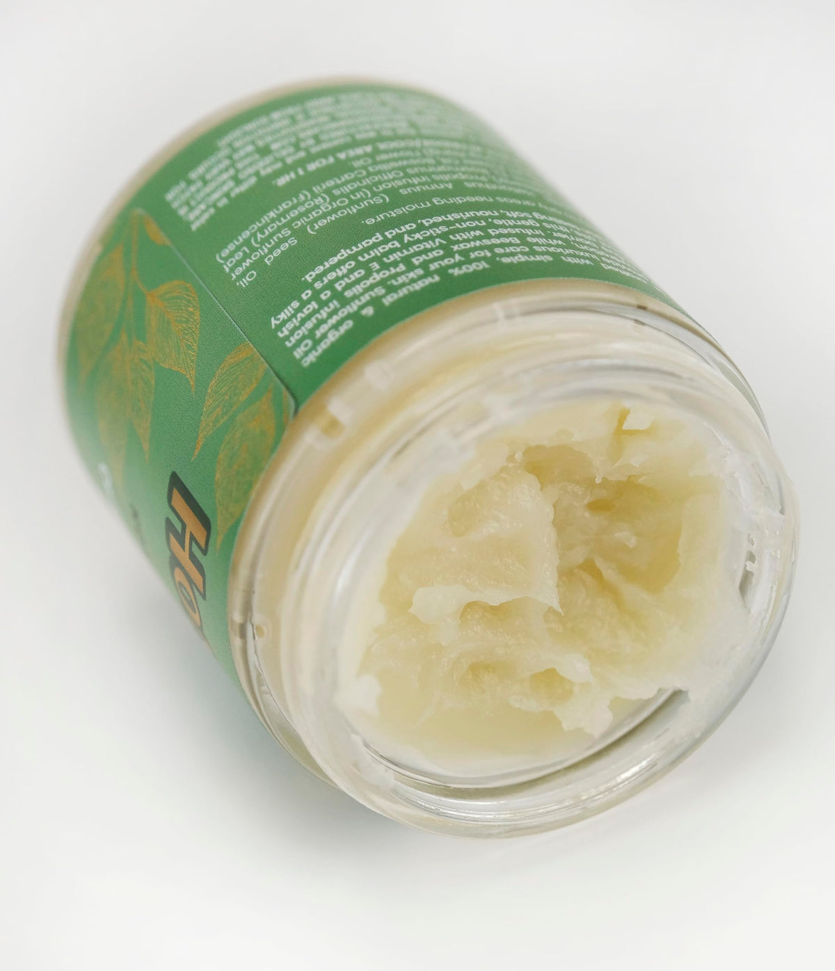 Beesaluxe HoneyBotan glass jar packaging underlines eco-friendly luxury