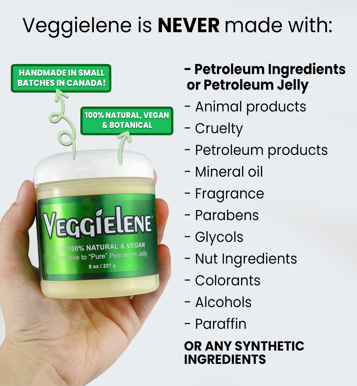 Beesaluxe Veggielene baby care friendly formula for gentle skin care