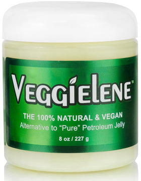 Beesaluxe Veggielene balm tub closeup for ultra-soft skin care