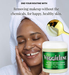 Beesaluxe Veggielene hair-nourish application for dry ends