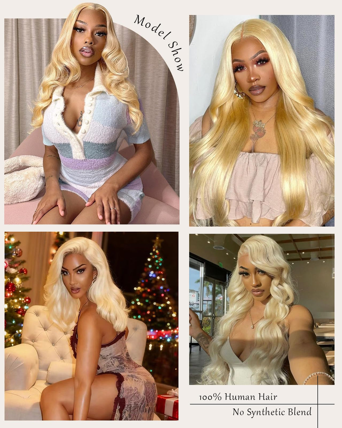 BESEEUK Daily-wear wig suited for events and travel.