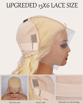 BESEEUK Pre-plucked natural hairline for quick wear.