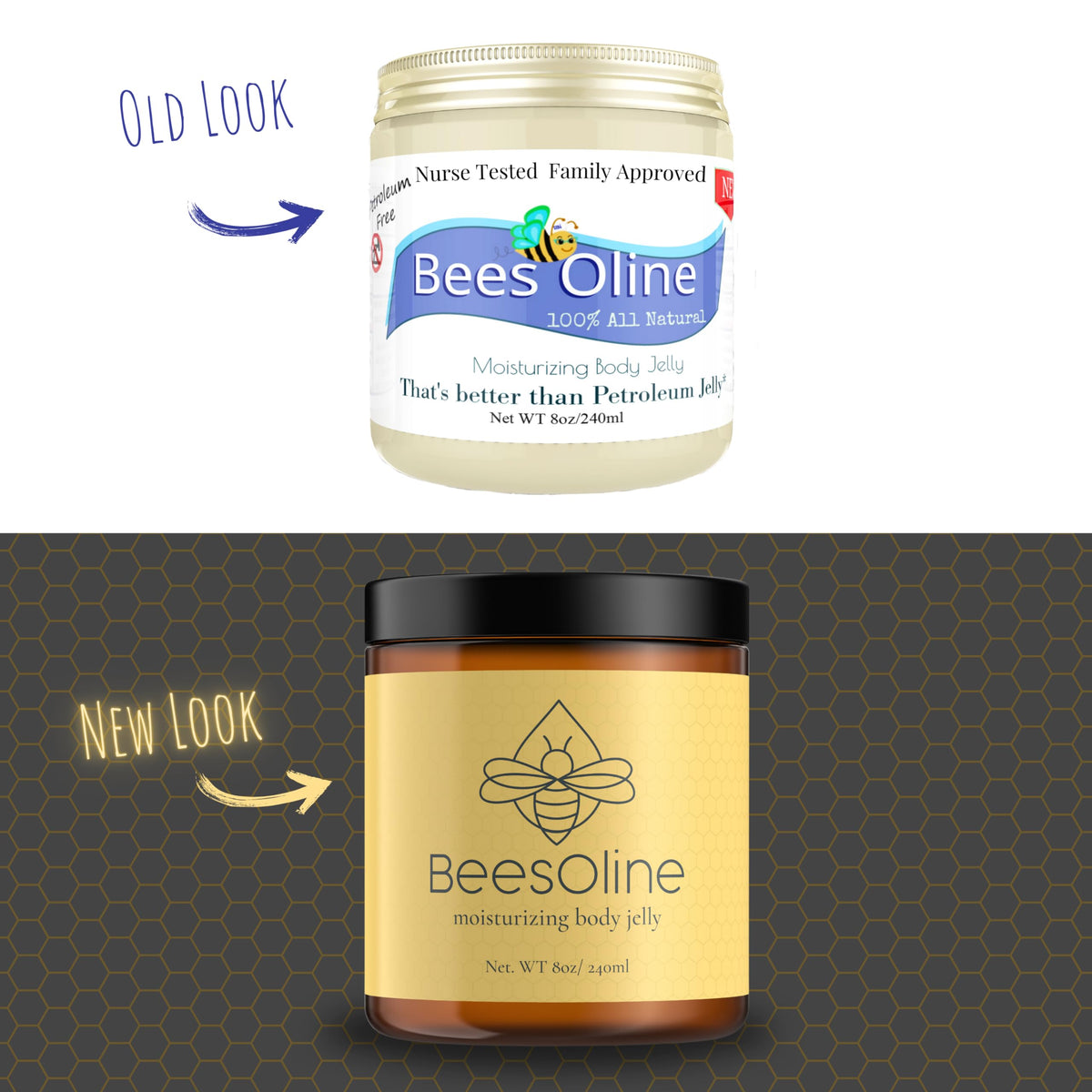 BeesOline moisturizer application showing smooth, non-greasy hydration for skin.