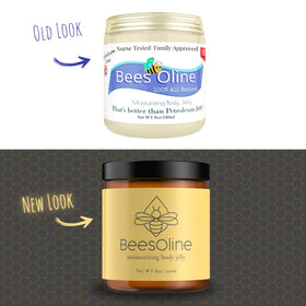 BeesOline moisturizer application showing smooth, non-greasy hydration for skin.