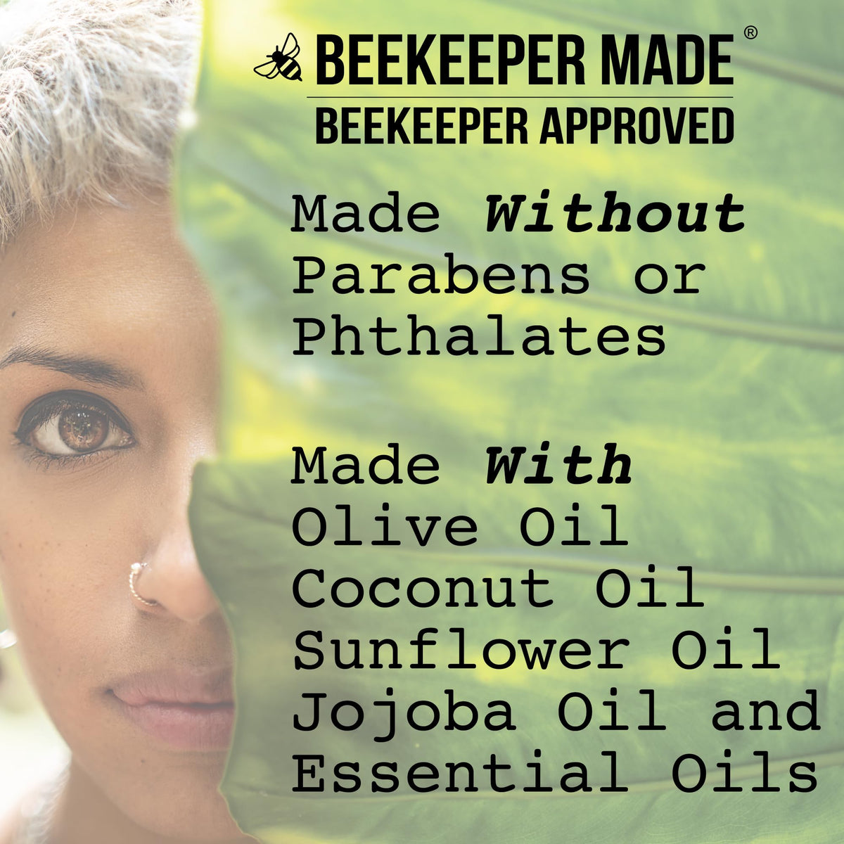 Beessential Beekeeper Made Castile Soap coconut oil for versatile household use