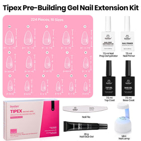 Beetles all-in-one kit ready-to-use for salon-style nails.