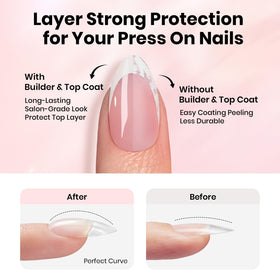 Beetles all-in-one nail extension kit for DIY salon results
