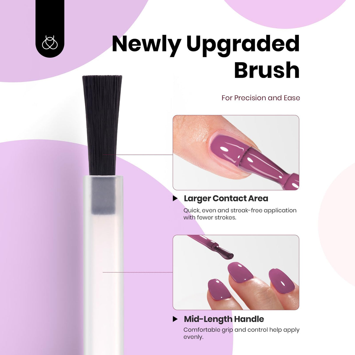 Beetles application steps guide image for at‑home gel manicure