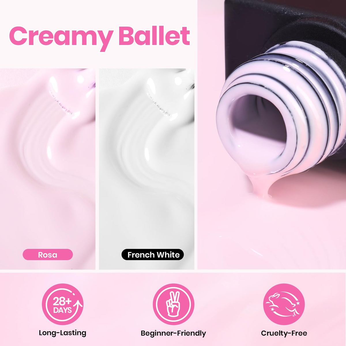Beetles base coat 8ml boosts adhesion for smooth color.