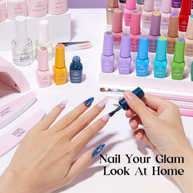 Beetles Base Coat helps gel adhesion for lasting shine.