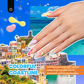 Beetles base coat for durable adhesion and smooth gel application.