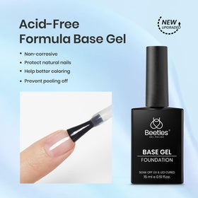 Beetles Base Coat creates a tacky foundation for color grip
