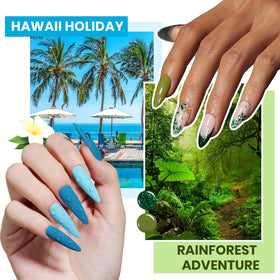 Beetles base coat and top coat for durable, glossy nail finish
