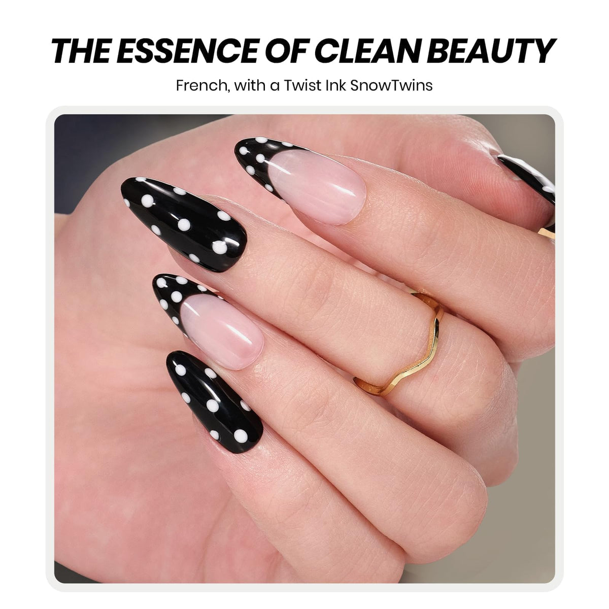 Beetles base coat and top coat bottles displayed for durable French manicures