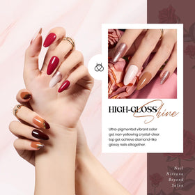 Beetles base and top coats included for durable, salon-like manicures at home.