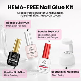 Beetles builder gel 8-in-1 shapes apex and strengthens nails