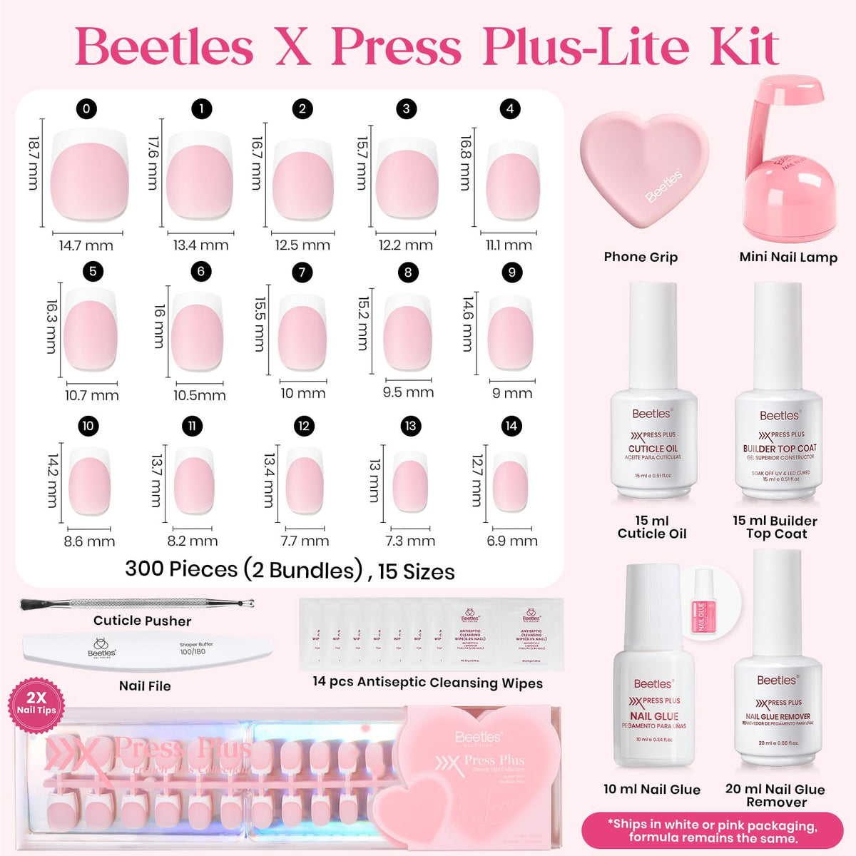 Beetles builder top coat adds shine and long-lasting durability