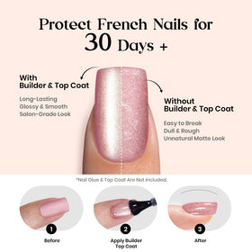 Beetles cat eye nails showcase magnetic shimmer that shifts with movement.