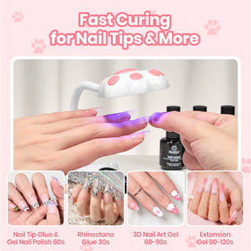 Meowgic MilkKitty cat paw design adds personality to your setup.