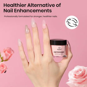 Beetles Dip Powder base coat ensures even adhesion and smooth application.